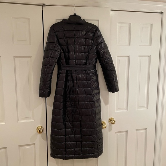 Karl Lagerfeld maxi long puffer coat with faux fur - Picture 3 of 8